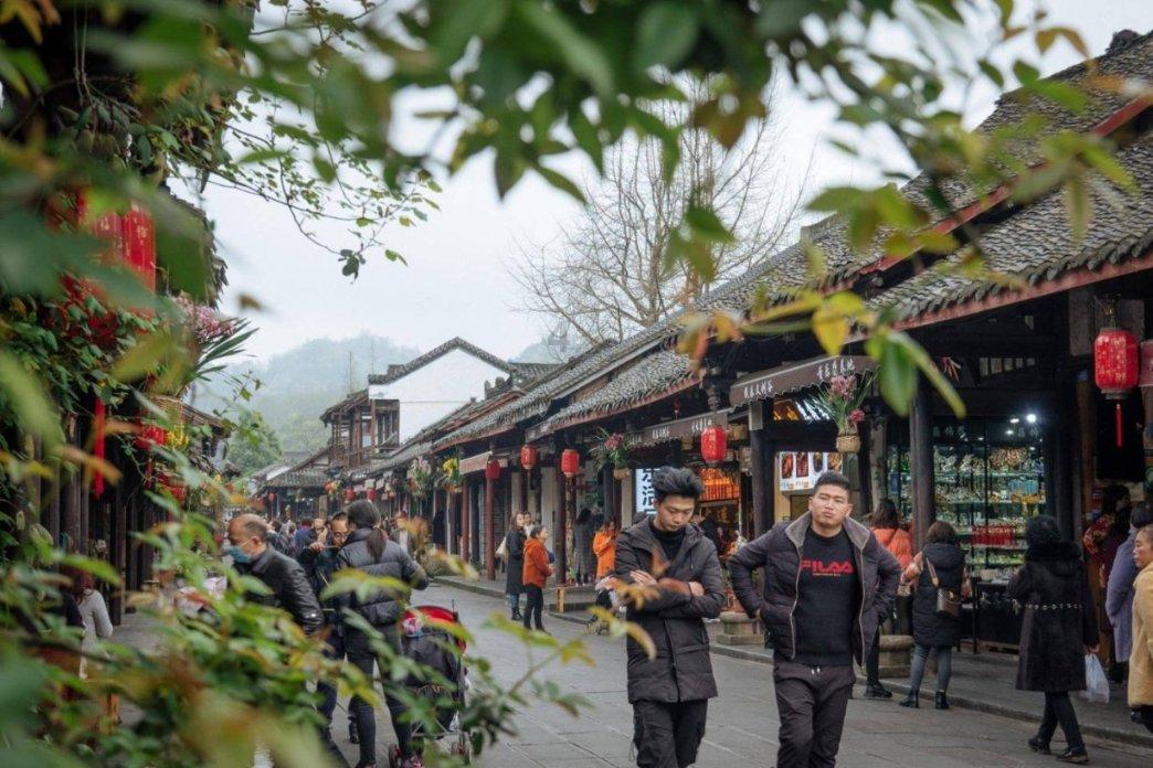 拥堵的停车场